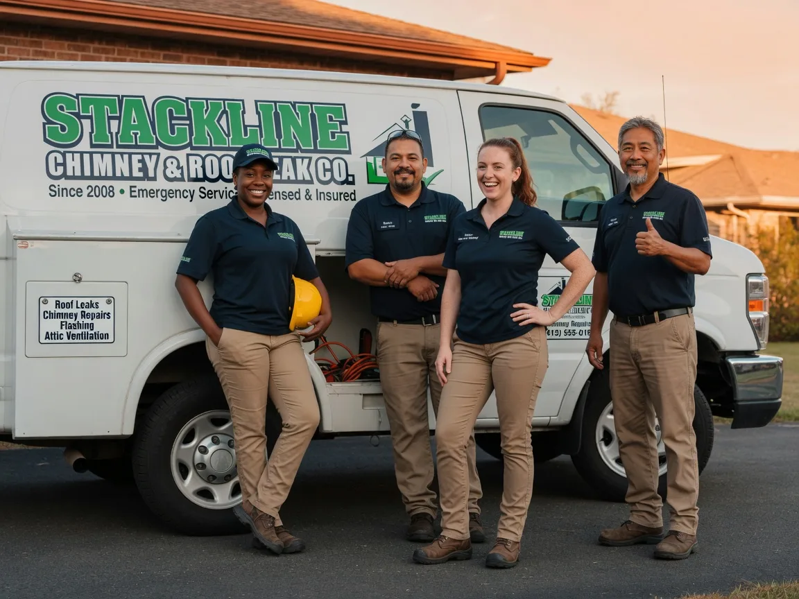 Chimney flashing repair company in Dawsonville, GA